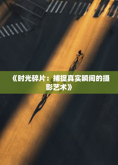 《时光碎片：捕捉真实瞬间的摄影艺术》