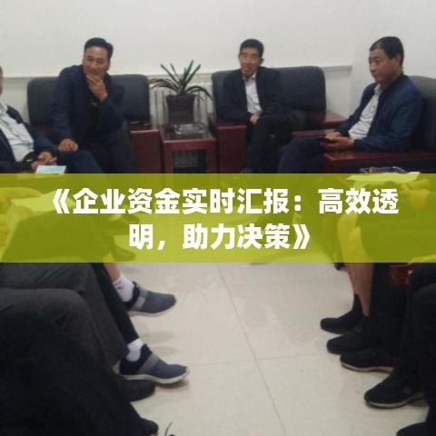 《企业资金实时汇报：高效透明，助力决策》