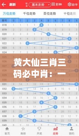 黄大仙三肖三码必中肖：一个赌徒的终极目标