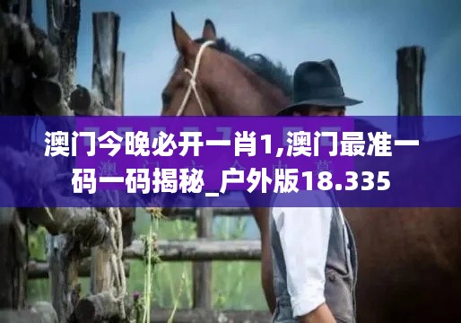 澳门今晚必开一肖1,澳门最准一码一码揭秘_户外版18.335