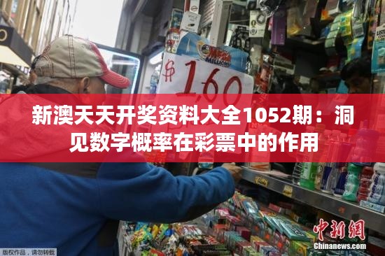 新澳天天开奖资料大全1052期：洞见数字概率在彩票中的作用