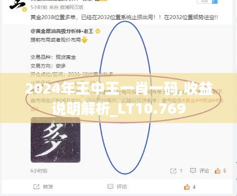 2024年王中王一肖一码,收益说明解析_LT10.769