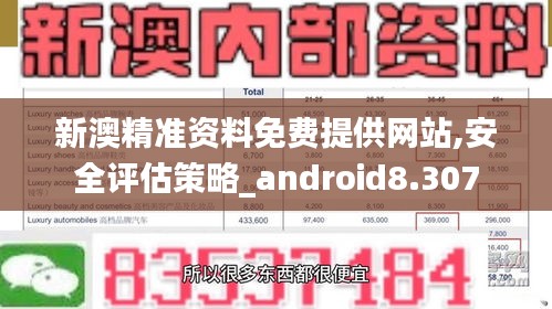 新澳精准资料免费提供网站,安全评估策略_android8.307