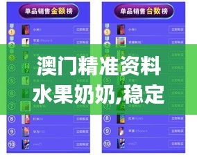 澳门精准资料水果奶奶,稳定设计解析方案_升级版2.992