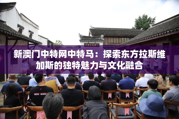 新澳门中特网中特马：探索东方拉斯维加斯的独特魅力与文化融合