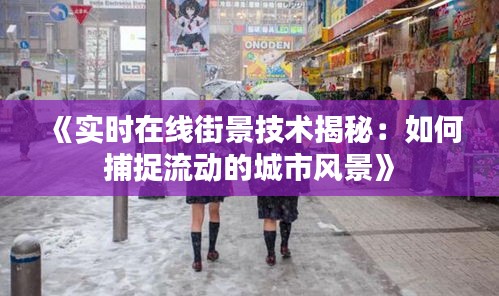 《实时在线街景技术揭秘：如何捕捉流动的城市风景》