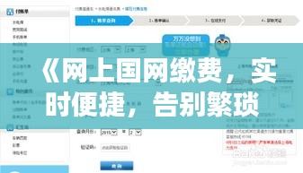 《网上国网缴费，实时便捷，告别繁琐电费缴纳》
