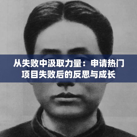 从失败中汲取力量：申请热门项目失败后的反思与成长