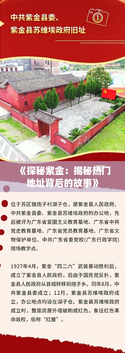 《探秘紫金：揭秘热门地址背后的故事》