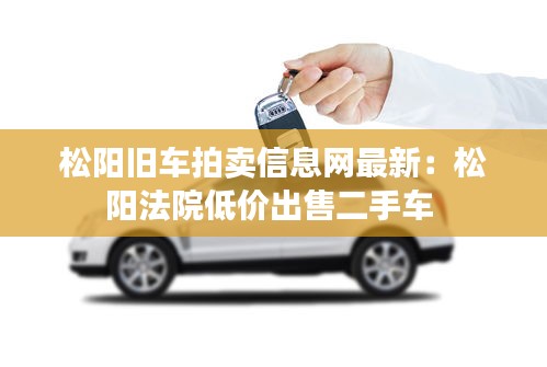 松阳旧车拍卖信息网最新：松阳法院低价出售二手车 