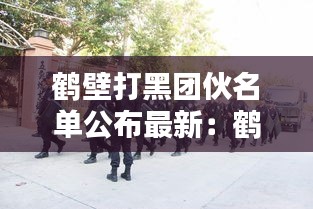 鹤壁打黑团伙名单公布最新：鹤壁市黑势力 