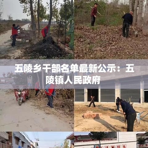 五陵乡干部名单最新公示：五陵镇人民政府 