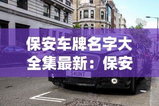 保安车牌名字大全集最新：保安是什么车 