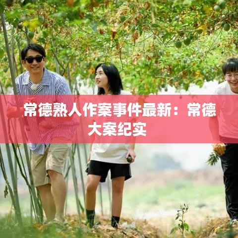 常德熟人作案事件最新：常德大案纪实 