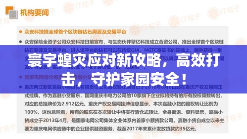 寰宇蝗灾应对新攻略，高效打击，守护家园安全！