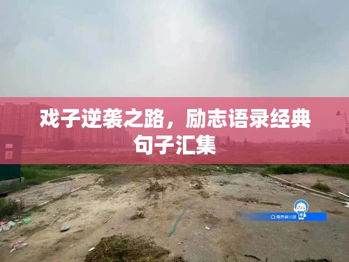 戏子逆袭之路，励志语录经典句子汇集