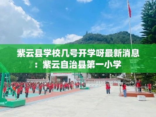 紫云县学校几号开学呀最新消息：紫云自治县第一小学 