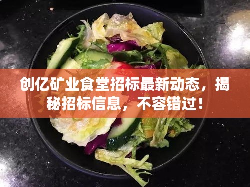 创亿矿业食堂招标最新动态，揭秘招标信息，不容错过！