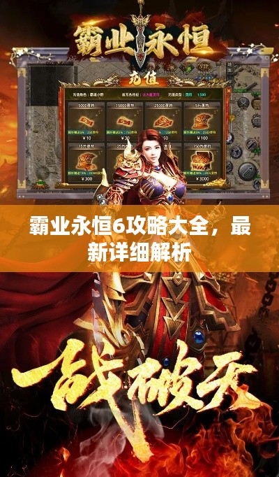 霸业永恒6攻略大全，最新详细解析