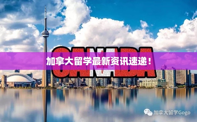 加拿大留学最新资讯速递！