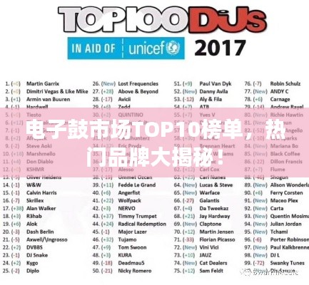 电子鼓市场TOP10榜单，热门品牌大揭秘！
