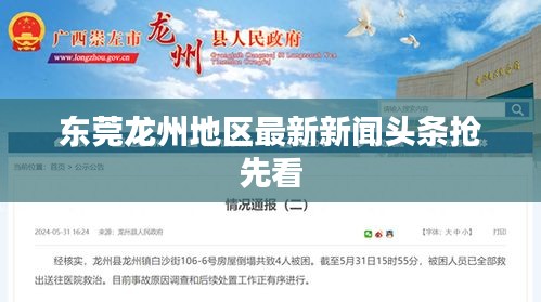 东莞龙州地区最新新闻头条抢先看