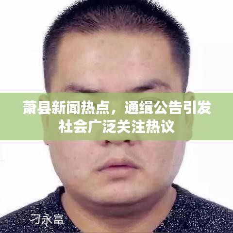 萧县新闻热点，通缉公告引发社会广泛关注热议