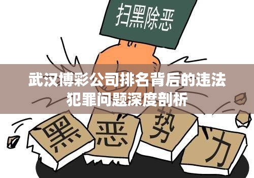武汉博彩公司排名背后的违法犯罪问题深度剖析