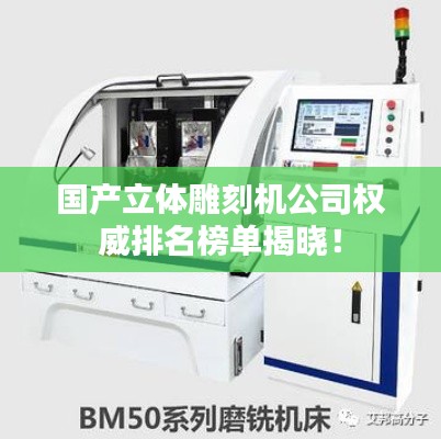 国产立体雕刻机公司权威排名榜单揭晓！