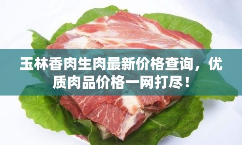 玉林香肉生肉最新价格查询，优质肉品价格一网打尽！