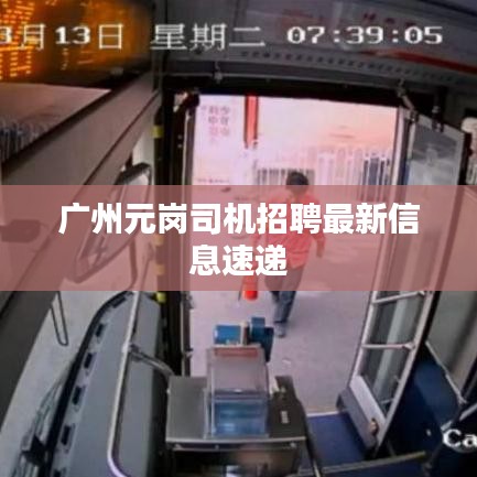 广州元岗司机招聘最新信息速递