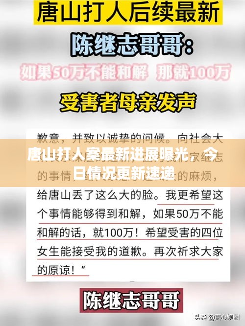 唐山打人案最新进展曝光，今日情况更新速递