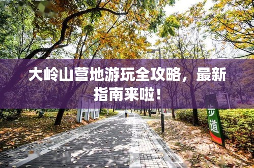 大岭山营地游玩全攻略，最新指南来啦！