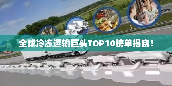 全球冷冻运输巨头TOP10榜单揭晓！