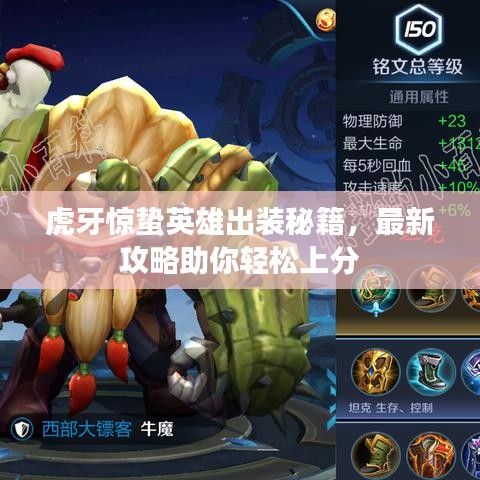 虎牙惊蛰英雄出装秘籍，最新攻略助你轻松上分