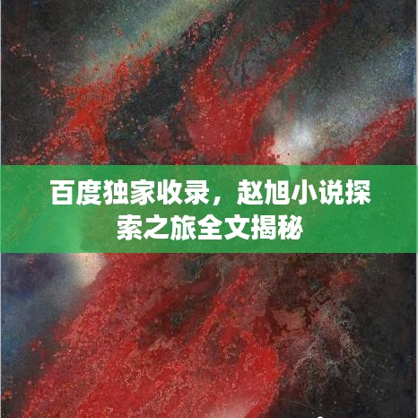百度独家收录，赵旭小说探索之旅全文揭秘