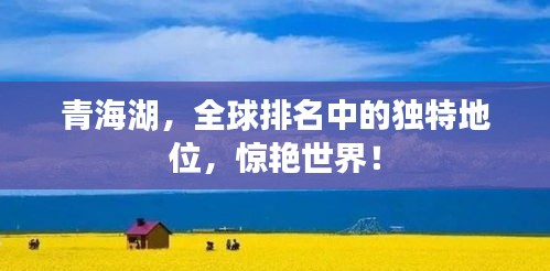 青海湖，全球排名中的独特地位，惊艳世界！