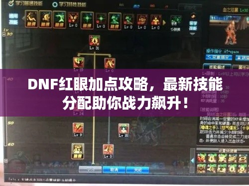 DNF红眼加点攻略，最新技能分配助你战力飙升！