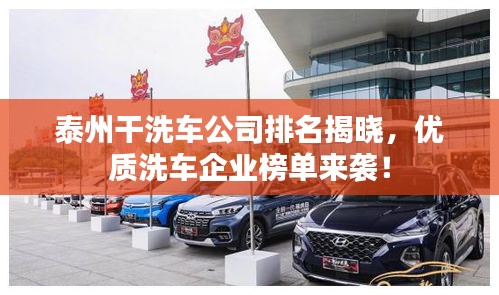 泰州干洗车公司排名揭晓，优质洗车企业榜单来袭！