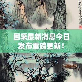 国采最新消息今日发布重磅更新！