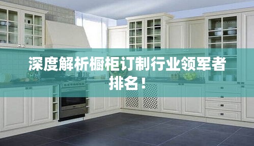 深度解析橱柜订制行业领军者排名！