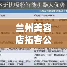 兰州美容店拓客公司排行榜及深度市场分析