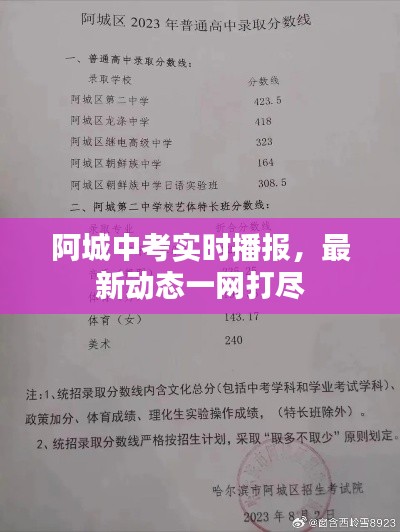 阿城中考实时播报，最新动态一网打尽