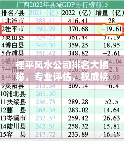 桂平风水公司排名大揭秘，专业评估，权威榜单！