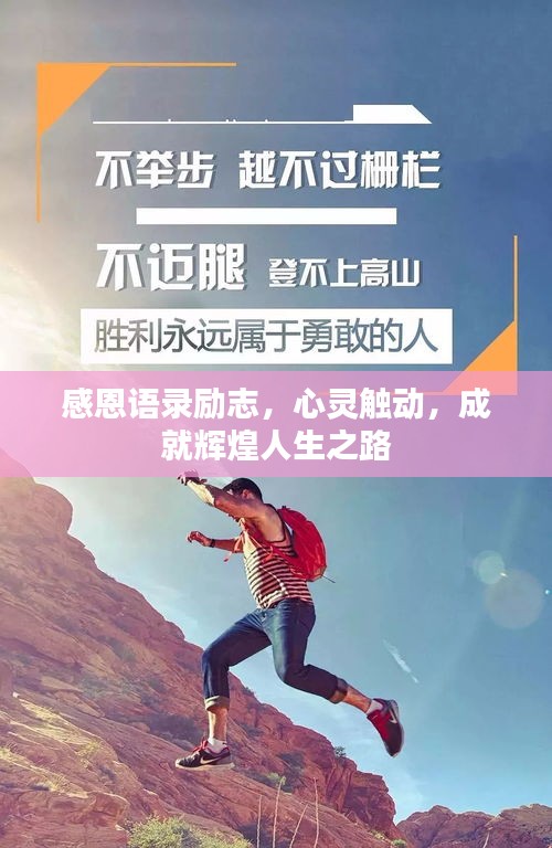 感恩语录励志，心灵触动，成就辉煌人生之路