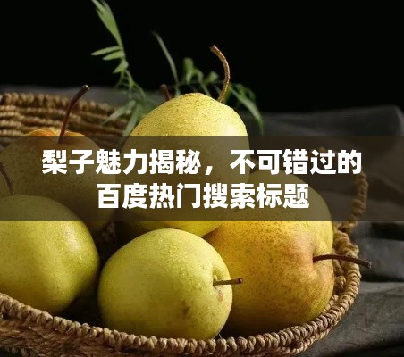 梨子魅力揭秘，不可错过的百度热门搜索标题