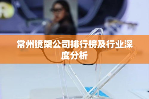 常州镜架公司排行榜及行业深度分析