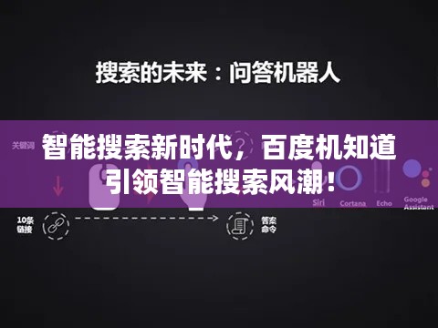智能搜索新时代，百度机知道引领智能搜索风潮！